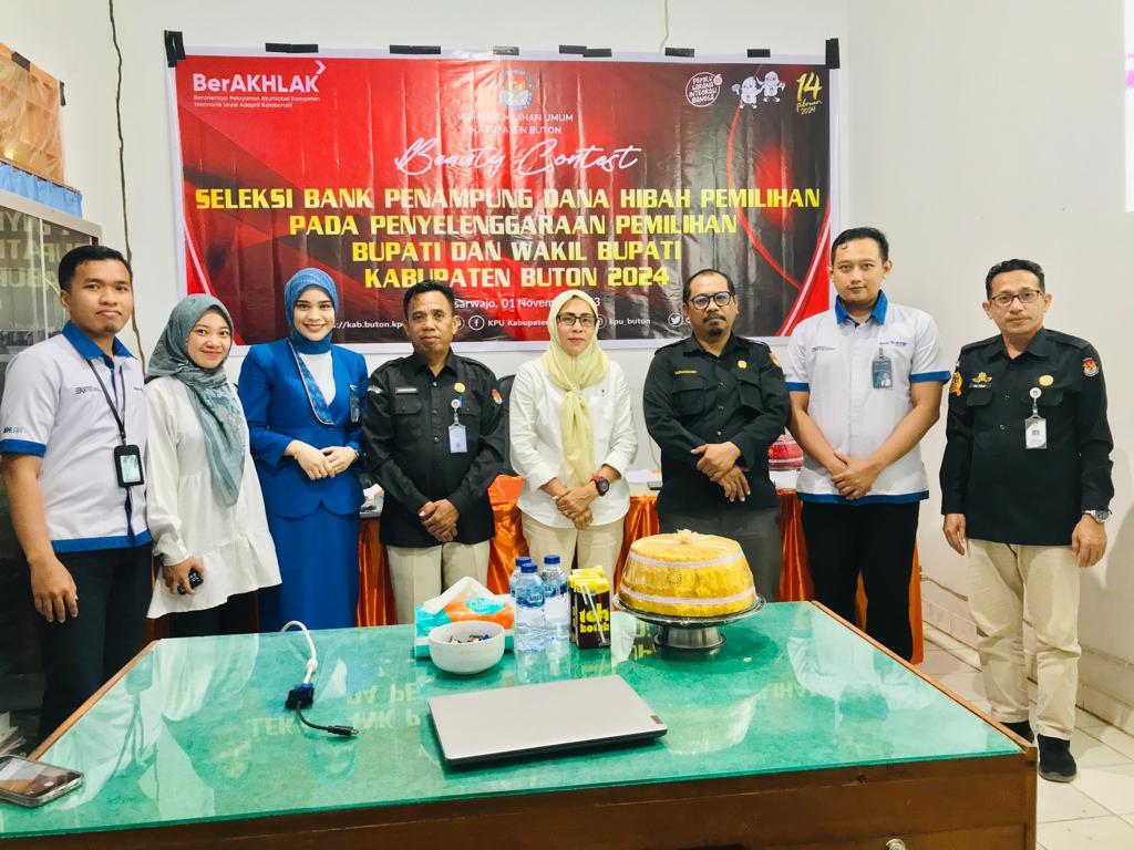 Beauty Contest Bank Penampung Dana Hibah Pilkada Buton 2024